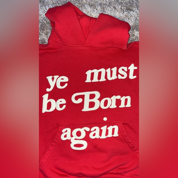 Cactus plant flea market “ye must be born again” hoodie - Picture 3 of 6